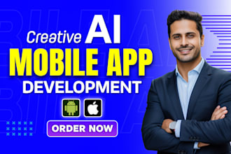 do ai app development, ai mobile app, ios app, android app as flutter developer