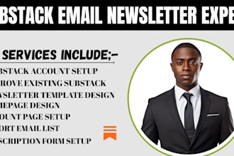 setup improve substack account set up substack post design substack newsletter