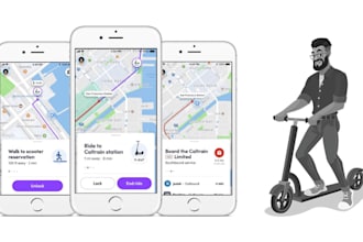 do escooter app ebike app,e scooter gps tracker renting route planning