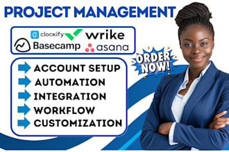 setup basecamp asana clockify collaboration tools zapier api integration