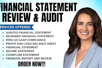 prepare financial statements, profit and loss, income statement, balance sheet