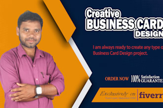 design a professional and modern business card in 24 hour