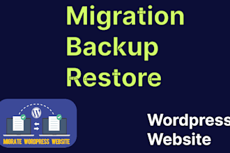 backup, migrate, transfer, clone wordpress website to a new host or domain