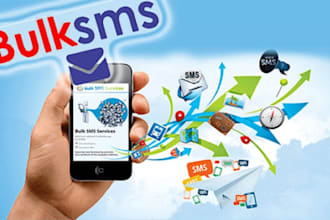 send bulk sms, sms marketing, twillo, bulk email to USA or any region