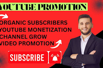 do youtube video promotion, channel monetization for channel growth