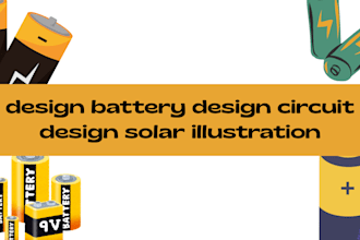 do battery design pcb design circuit design and solar panel design