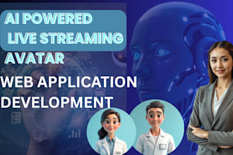 do ai powered streaming live videos avatar assistant chat content creation app