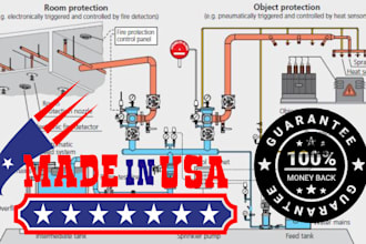 do fire sprinkler, plumbing layout drawings and structural calculations for you