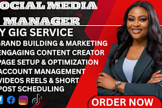 social media manager  content creation  marketing specialist
