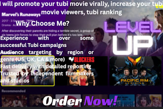 do viral tubi movie promotion virally and get more viewers