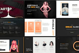 design winning investor pitch deck for startup, fundraising with powerpoint
