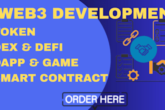 be blockchain developer and create meme coin, web3, dapp, smart contract