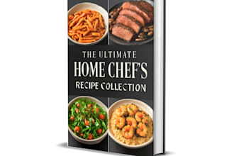write and  design recipes for recipe book cookbook ebook cookbook formatting