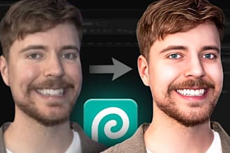 enhance and retouch faces for eye catching thumbnails