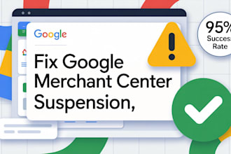 fix google merchant center account suspension and misrepresentation