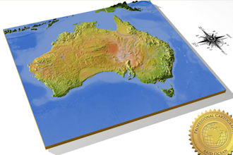 design 3d contours, elevation,site plan, shaded relief map and 3d terrain model