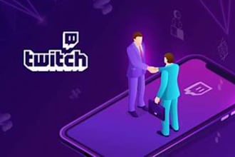 organic twitch promotion to bring active followers, viewers reach affiliate