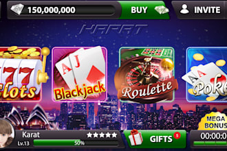 develop poker card board game bet website blackjack gamble site