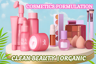 formulate skincare and cosmetic products