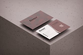 design best minimalist, modern business  and visiting card