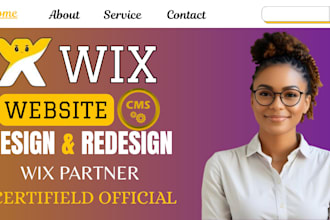 create wix website design and redesign  wix ecommerce website redesign wix