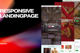 create a responsive product landing page for your business or online shop