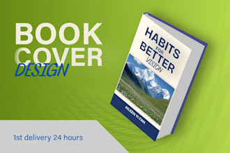 design  paperback cover, kdp cover and book cover design