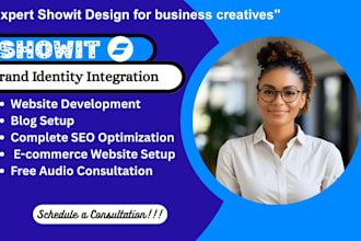 build showit website, redesign and design showit, customize showit template