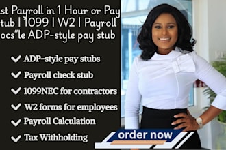 create payroll, 1099 and w2 forms