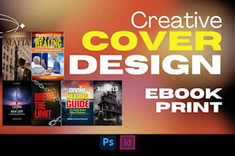 do book cover design, ebook cover, paperback, hardcover design