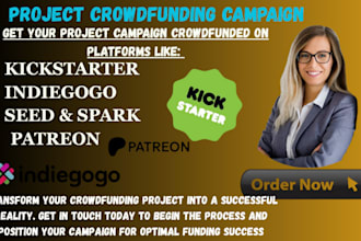 promote your kickstarter indiegogo or seed and spark crowdfunding campaign
