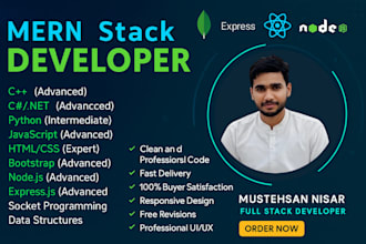 be mern stack developer, full stack developer