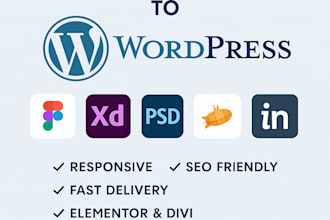 build and customize high quality wordpress cms websites