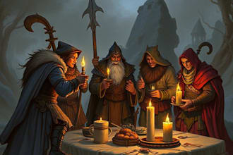 draw your dnd character, party, or oc