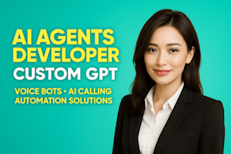 build custom ai agents, voice bots, and automation solutions