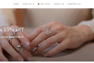 build shopify store design, shopify redesign, shopify dropshipping
