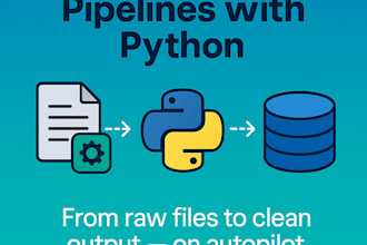 create an automated data pipeline using python and pandas