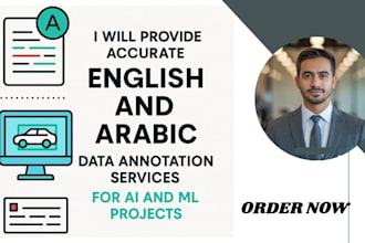 expertly annotate english and arabic data for ai and llm training datasets