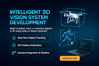 real time 3d object tracking, detection, and camera integration with ai