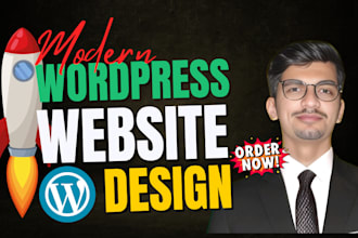 design, redesign, fix modern wordpress business website using elementor pro
