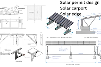 do UK solar permit carport design pv system analysis using pvsyst pvsol autocad
