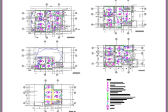 draw simple electrical plans using autocad