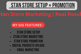 do stan store design, stan store marketing, stan store setup, beacon ai