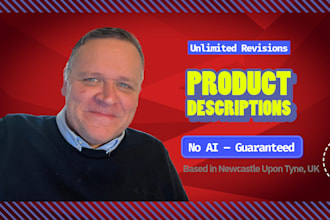 write informative product descriptions
