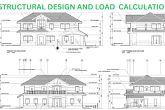 offer structural engineering services with load calculations and pe stamped draw