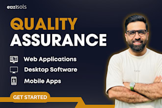 provide manual and automated QA testing for websites, apps, and apis