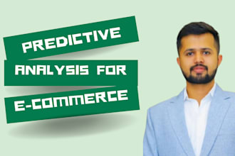 create a predictive analytics for e commerce