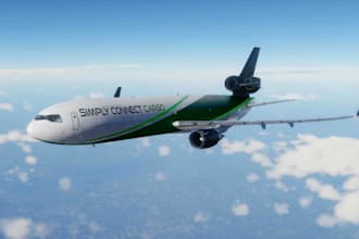 design msfs 2020 and 2024 virtual airline livery for microsoft flight simulator