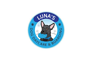 design awesome dog daycare logo