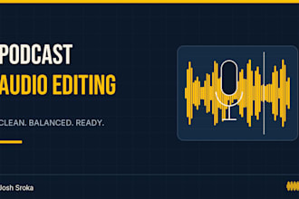 edit, clean and master your podcast audio